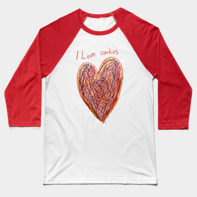 I love cookies Baseball T-Shirt by pimkie